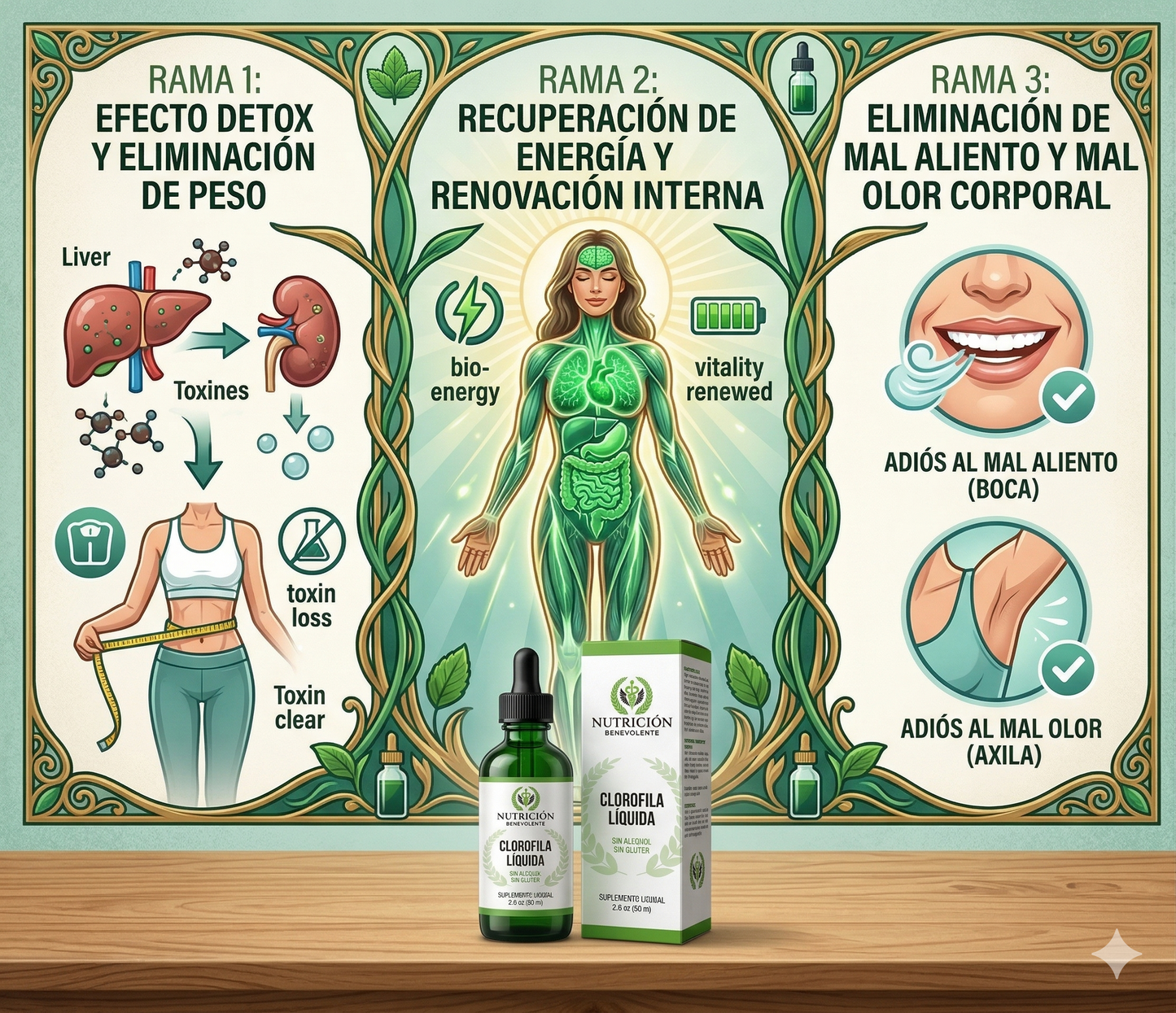 Clorofila Liquida (detox natural)