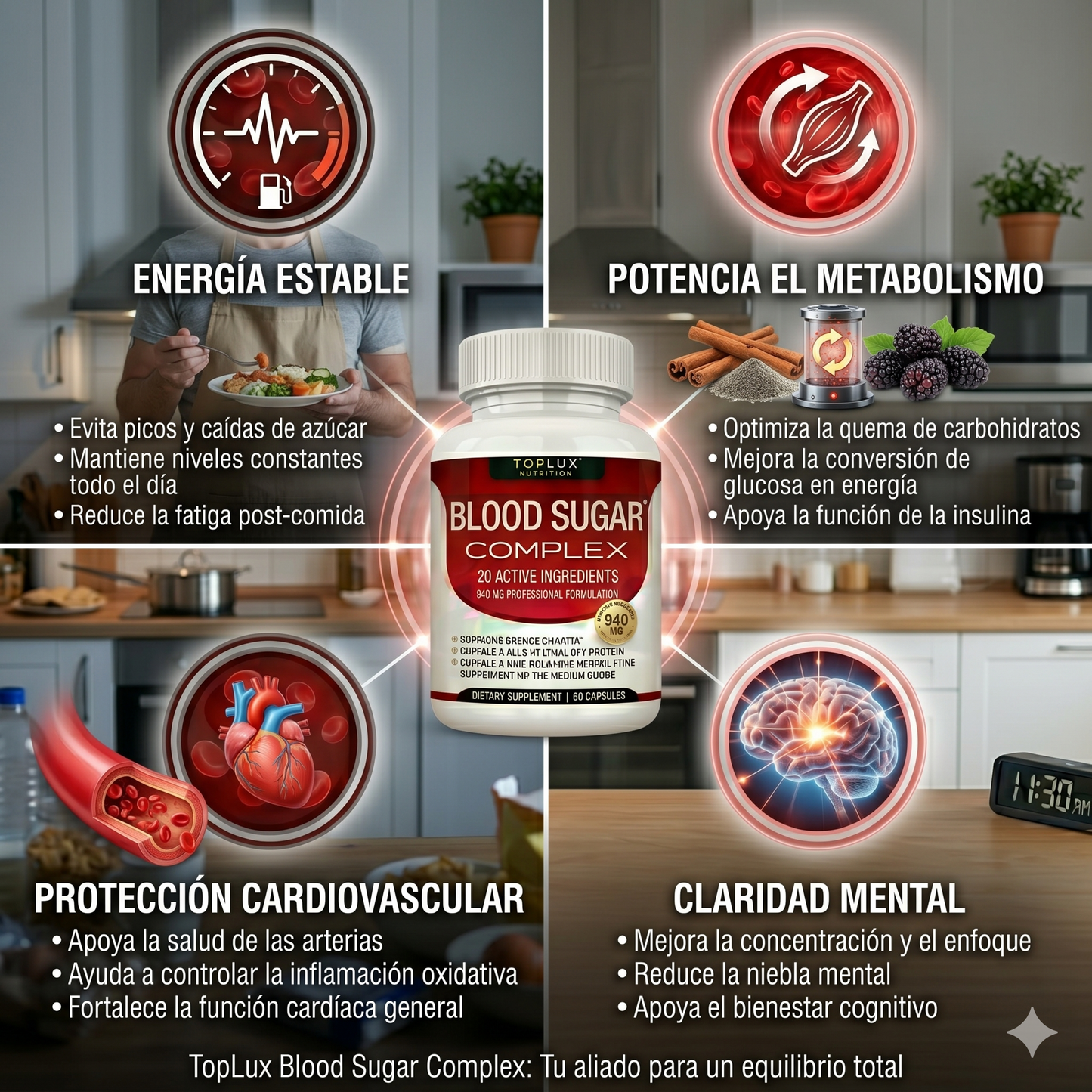BLOOD SUGAR COMPLEX 60 capsulas