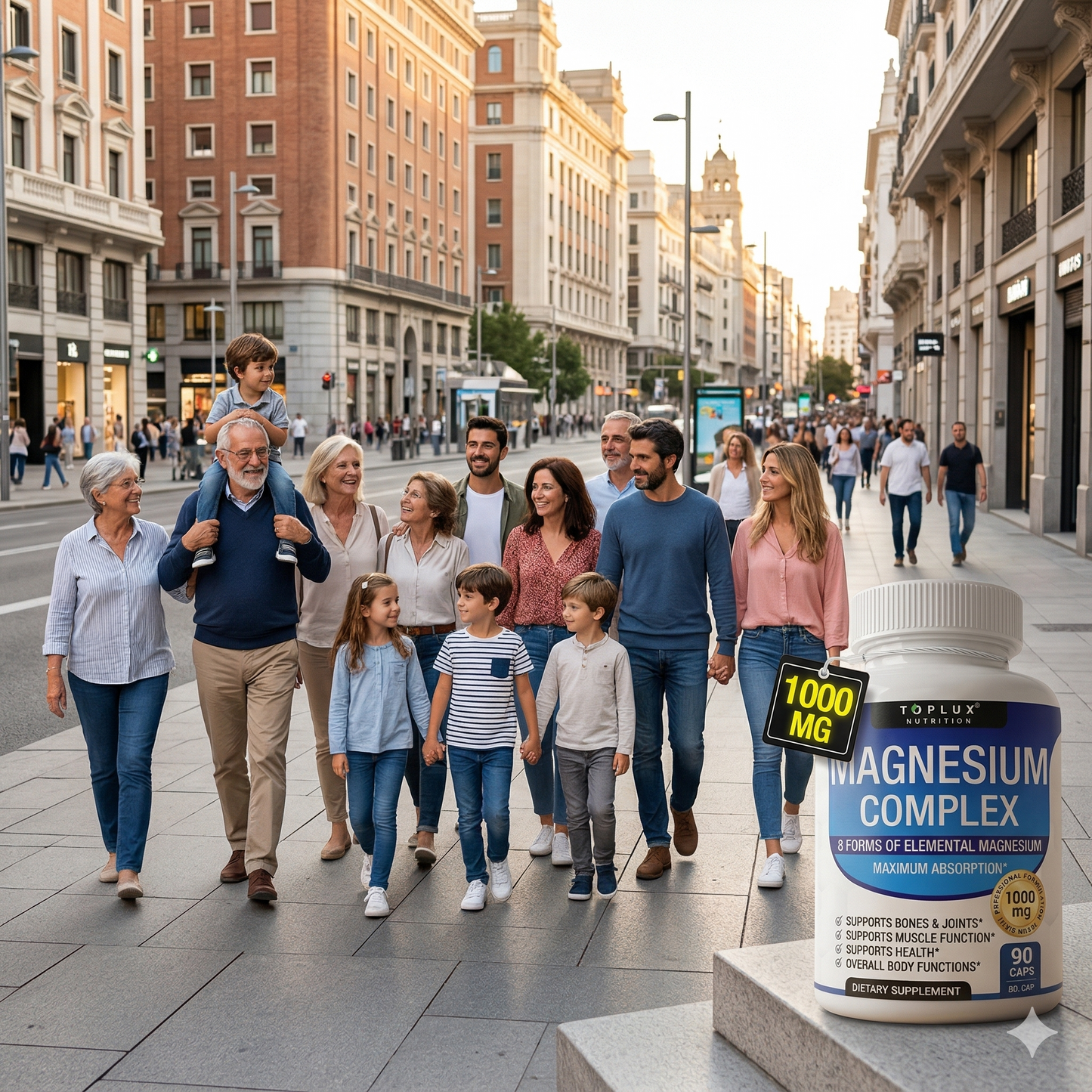 MAGNESIUM COMPLEX 90 capsulas