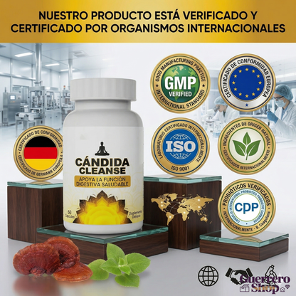 SUPLEMENTO PARA BIENESTAR INTESTINAL (CANDIDA CLEANSE)