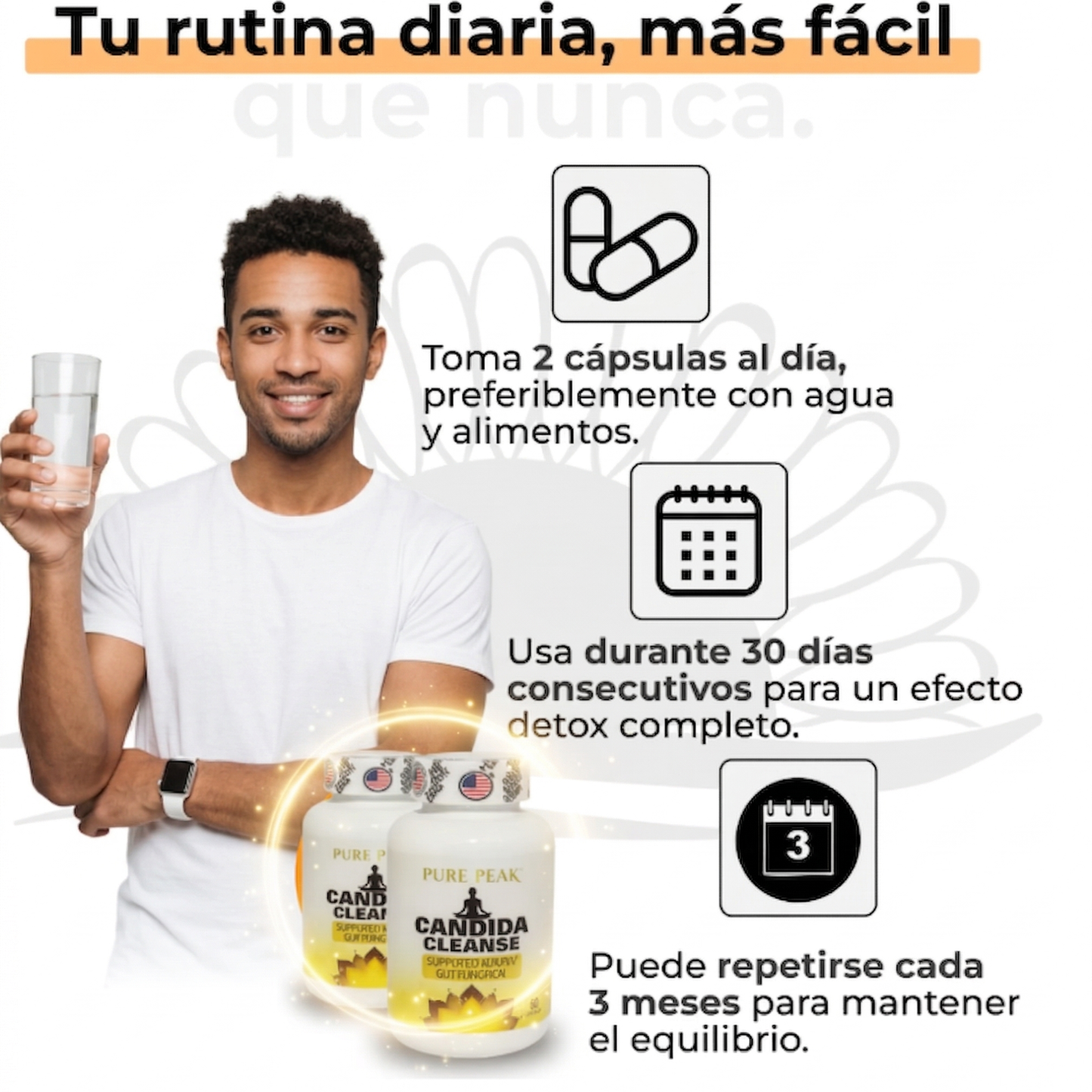 SUPLEMENTO PARA BIENESTAR INTESTINAL (CANDIDA CLEANSE)